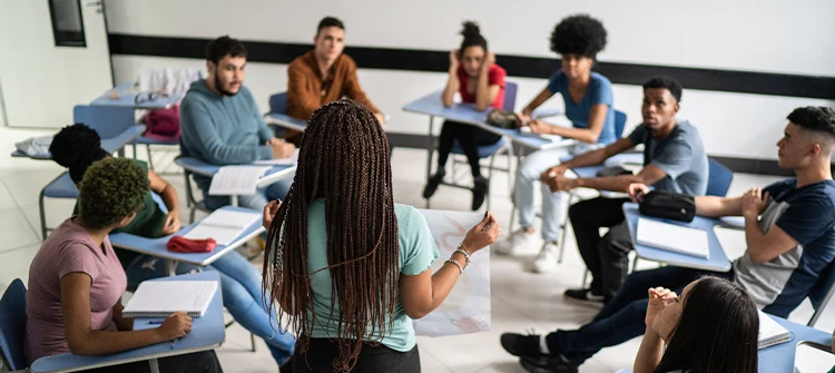 Kids in classroom